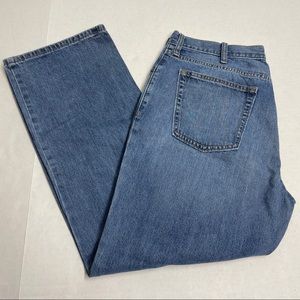 Blue denim jeans men’s size 36x30 loose fit pants